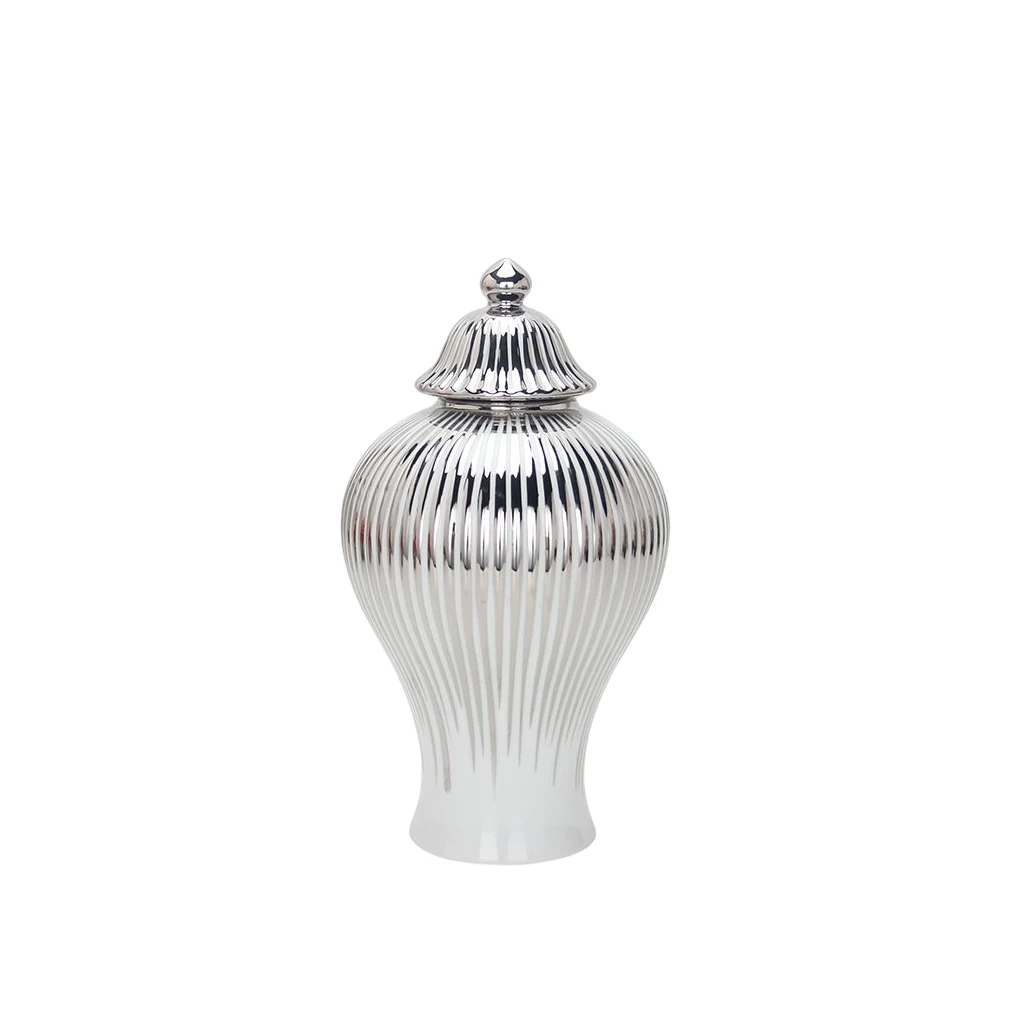 

Ceramic Electroplating General Jar Pot Crafts Figurine Countertop Vase