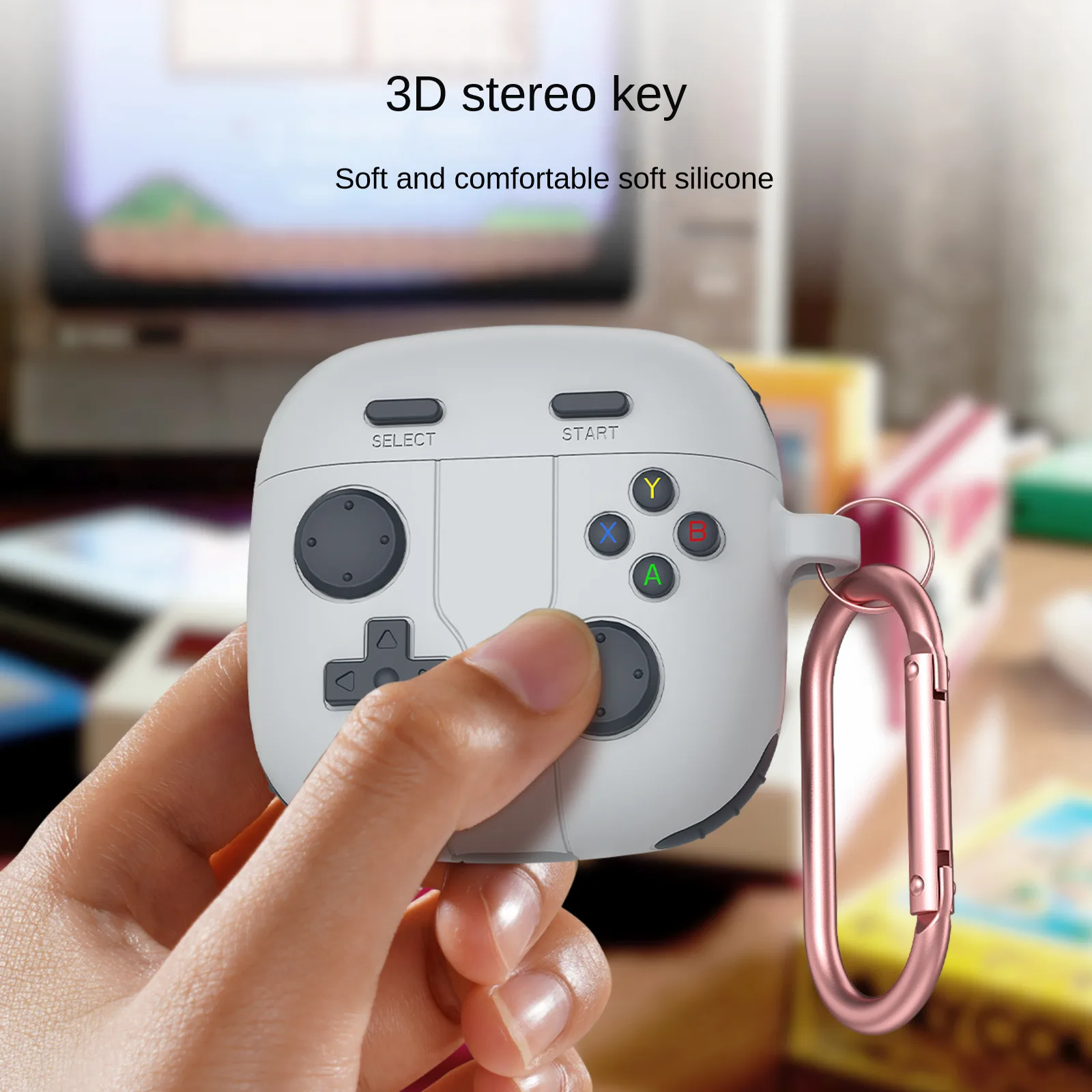 Противоударный силиконовый чехол для наушников Huawei Freebuds SE2