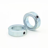 1pcs carbon steel shaft collars fixing ring screwed retaining ring locating ring fastener throat clamp thrust ring