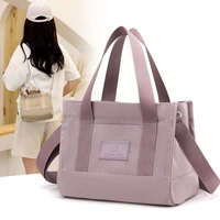 waterproof nylon fashion womens handbag personality crossbody bag shopping portable all match bags adjustable shoulder straps