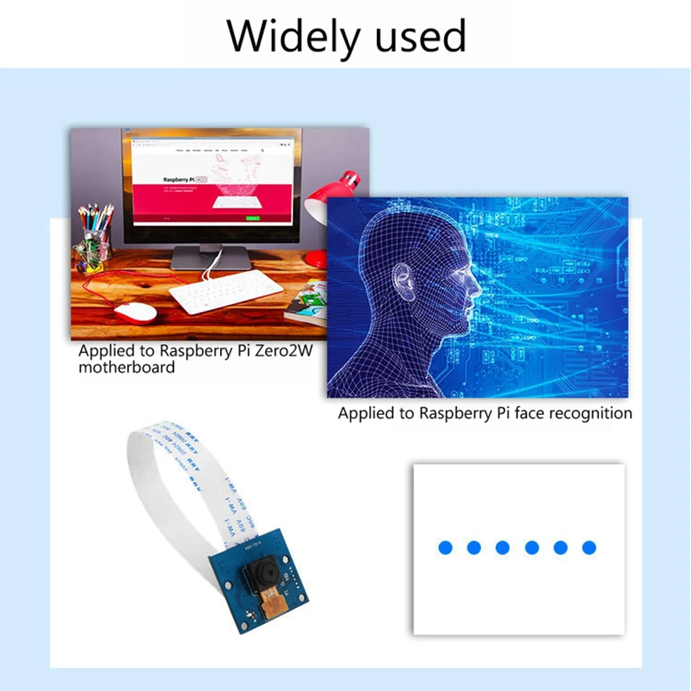 Для камеры Raspberry Pi Zero 2 Вт 5 Мп RPI + чип FFC Ov5647 15 см для модуль