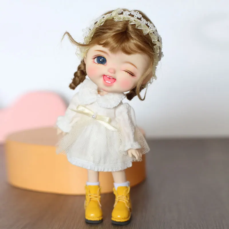 Кукла OB11 с яичными яичками кукла для макияжа Wink OB 1/8 1/12 BJD детская голова шарнирное
