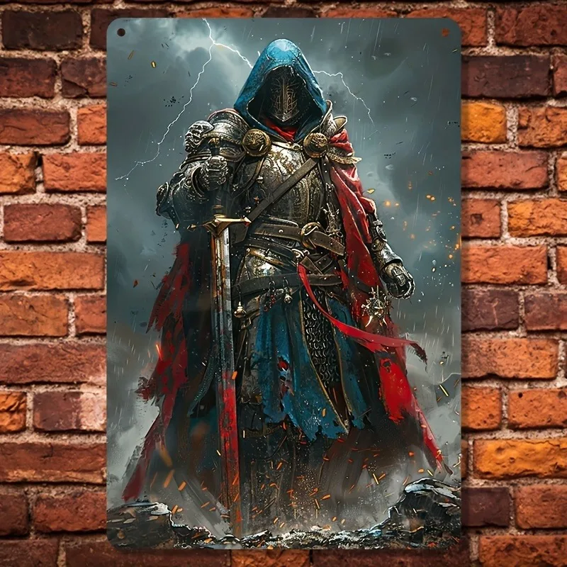 

Металлическая настенная табличка Knight Eternal Guardian