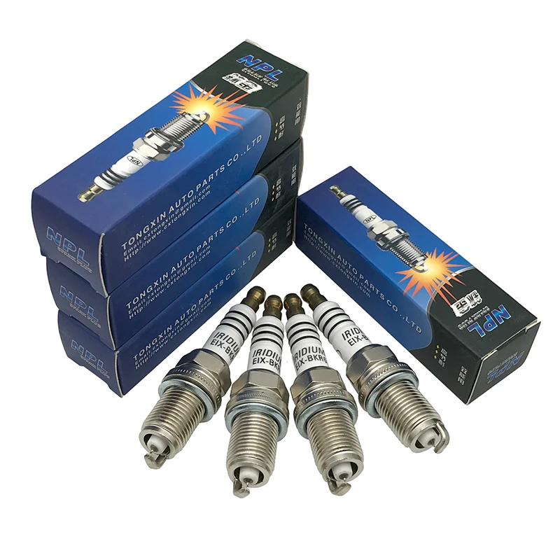 4 шт. IRIDIUM Свеча зажигания EIX-BKR6 ДЛЯ IK20 IK16 IK20TT VK20 BKR6EIX RC8YC FR7DC K6RTI-11 K6RIU BKR7EIX BKR5EIX