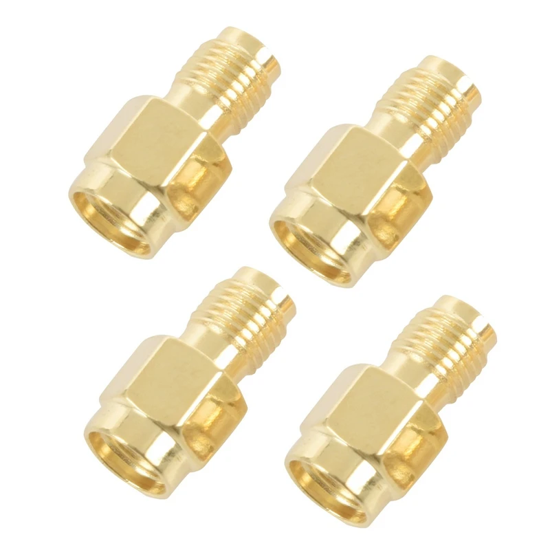 Фото 4 шт. RF коаксиальный адаптер SMA Female к RP-SMA Male №1