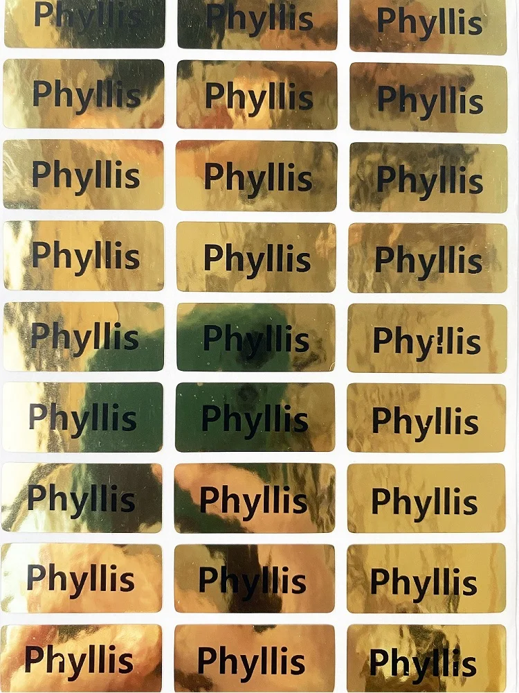 

Персонализированные водостойкие стикеры