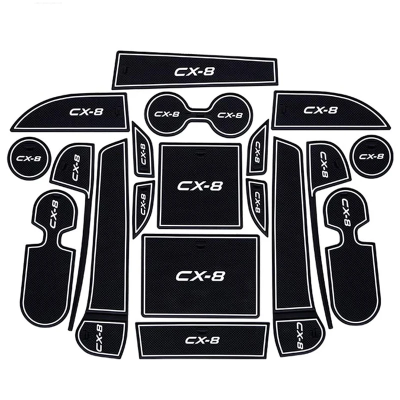 

Car Anti-dust Non-Slip Gate Slot mats Kits for CX-8