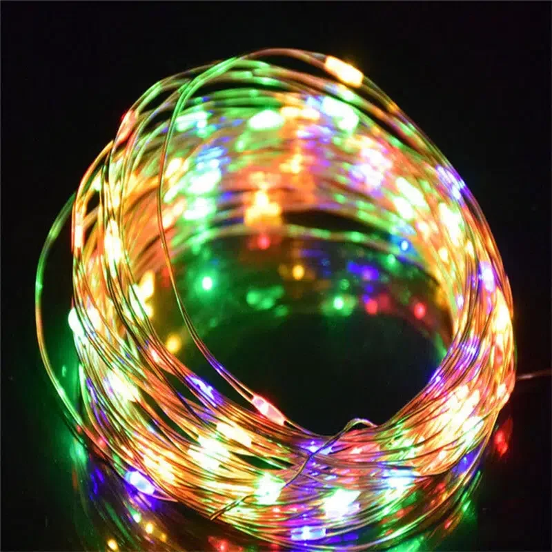 

HMTX 1 Set Of Fairy LED String Lights, Outdoor Solar Copper String Lights, Festive Supplies, Welcome Decorations For Christmas P