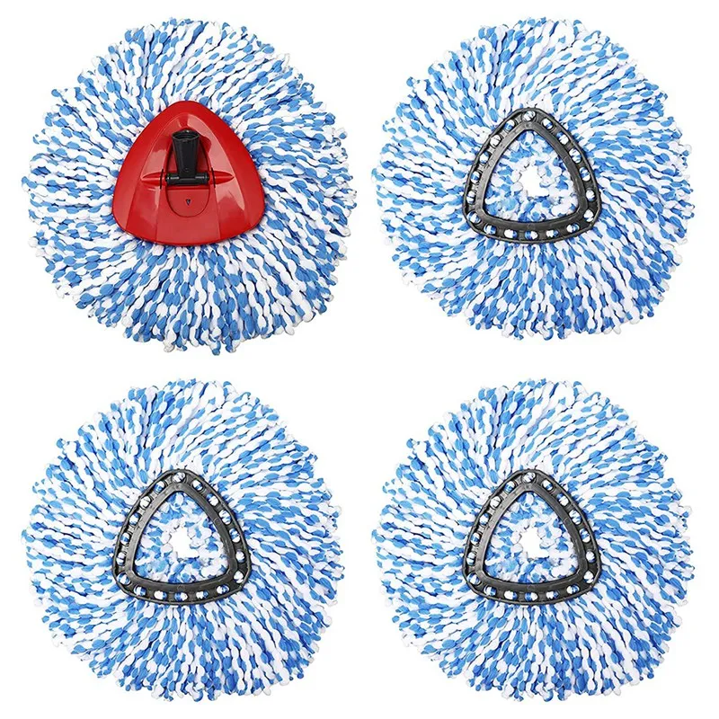 

Promotion!Replacement Mop Cloths Pads For O-Cedar Easywring Spin Mop And Spin Mop Base Part, Mop Head Spin Mop Kit Accessories