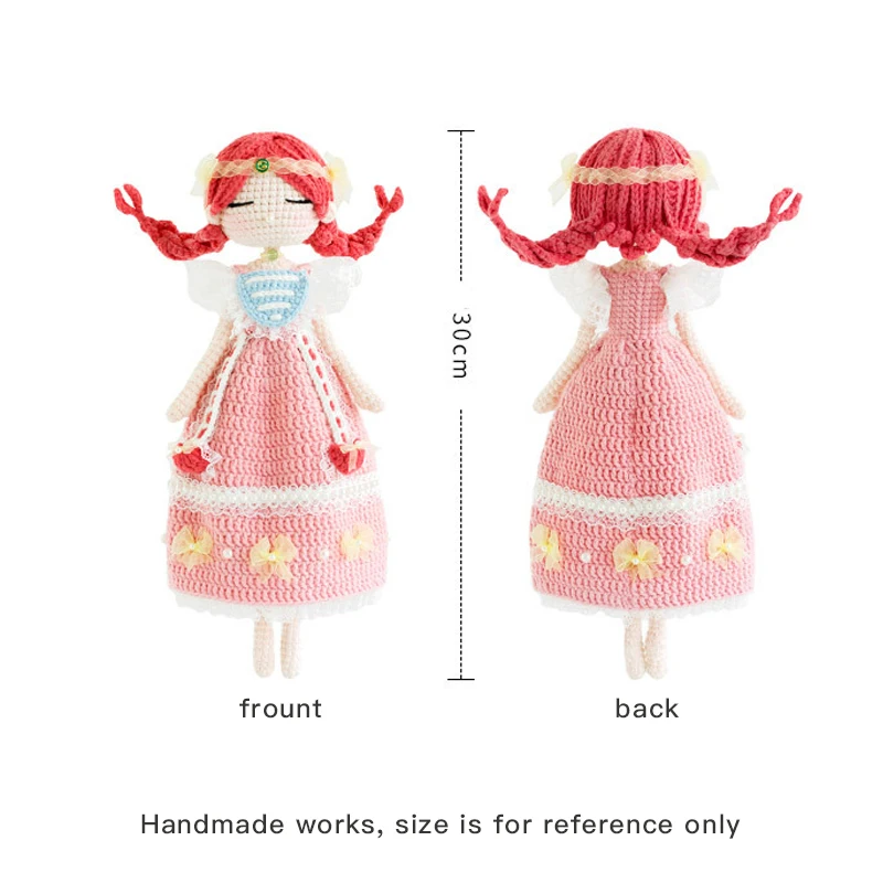 

Кукла Сьюзан с созвездиями, плетеный Материал «сделай сам», набор для вязания крючком для начинающих
