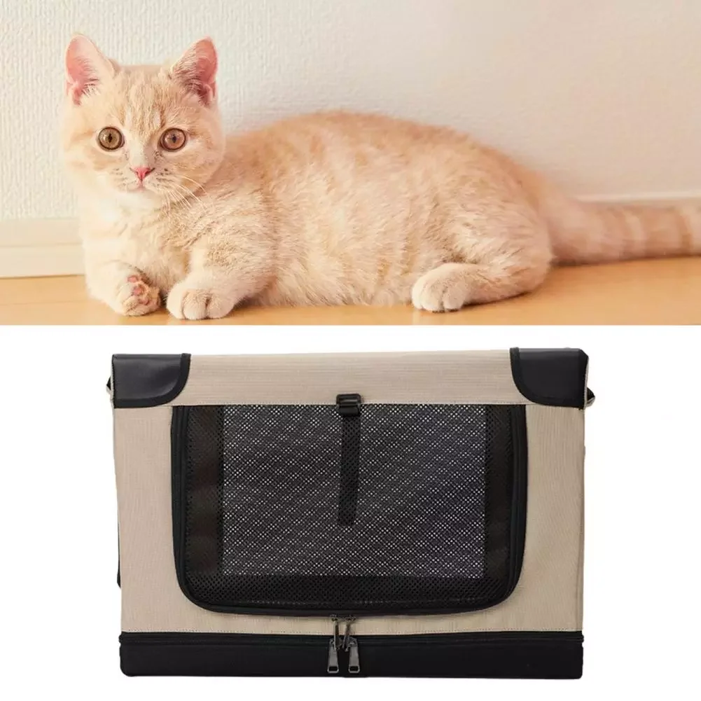 

Pet Suitcase Durable Foldable Storage Soft Dog Carrying Pet Bag Case for Kitten