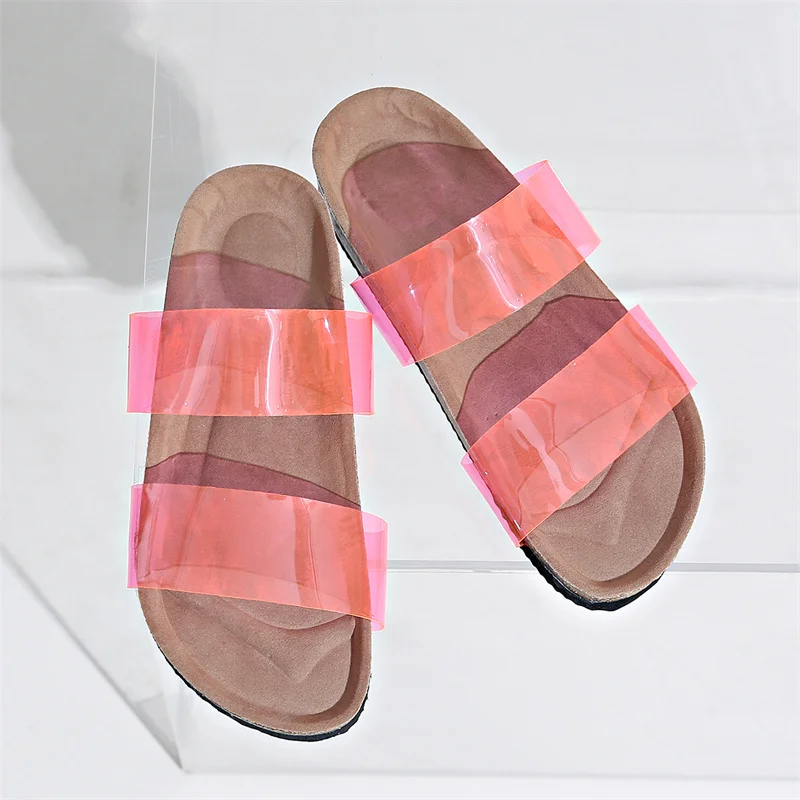 2023 New Fashion Women Sandals Hollow Design Vacation Summer Outdoor Fashion Office Ladies Flats Ankle-Strap Casual Female Shoes