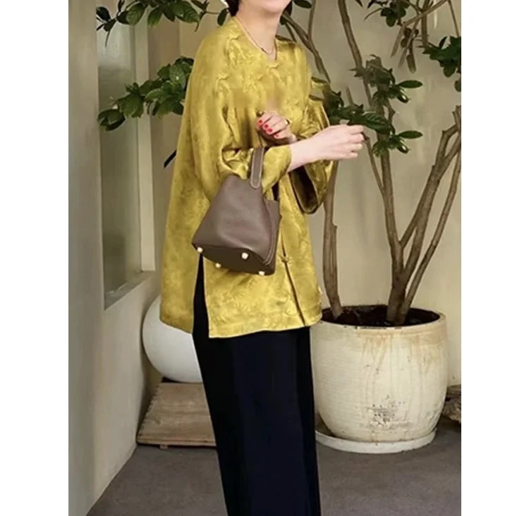 

Guofeng Glass Ruyi декоративные пуговицы Guofeng рубашки 0818