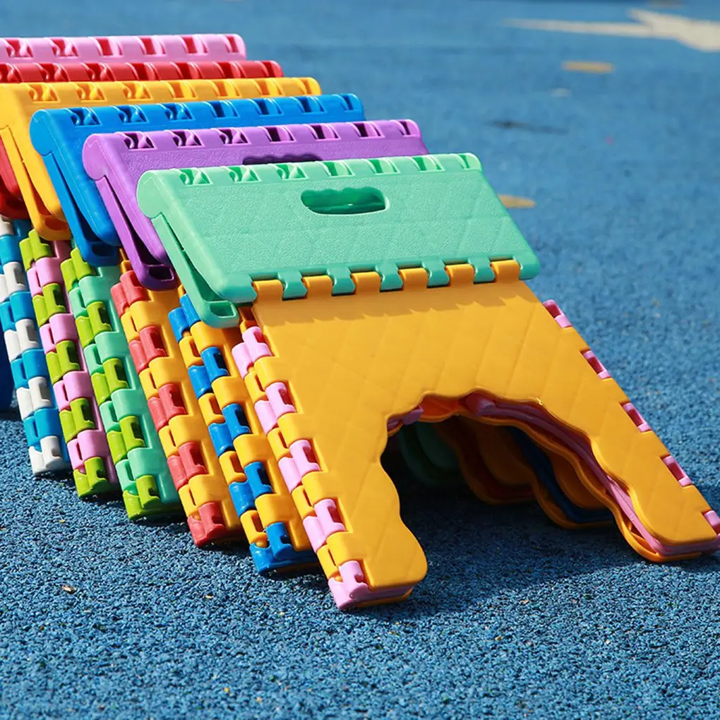 

Портативный складной стул, пластиковый стул для рыбалки, кемпинга, барбекю, путешествий, Маленький стул для лагеря, обувь, стул для ношения