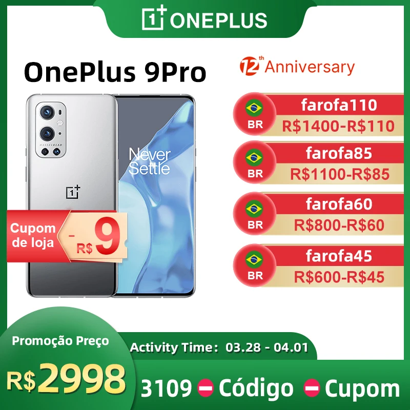 

Смартфон Oneplus 9 Pro, телефон с глобальной прошивкой, экран 888 дюйма, Snapdragon 6,7, AMOLED экран 120 Гц, камера 48 МП, быстрая зарядка 65 Вт, NFC