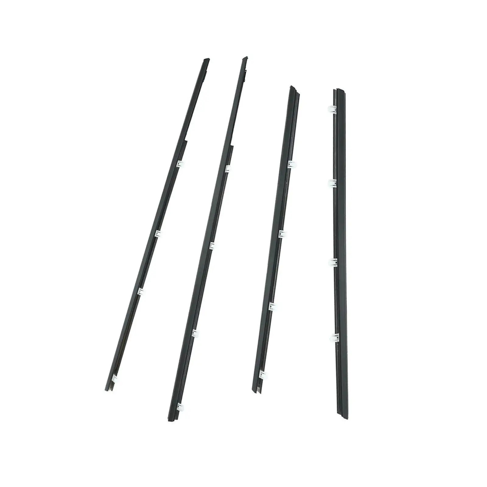 

4Pcs Weatherstrip Window Seal 72450TR0A01 Fittings Door Window Weatherstrip