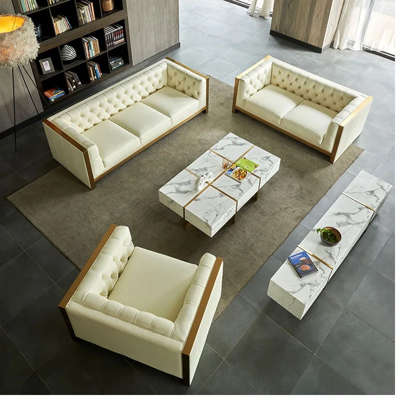 

TuyaIn Laws Furniture Customized Small American Living Room Office Light Luxury Sofa Postmodern Simple European Style