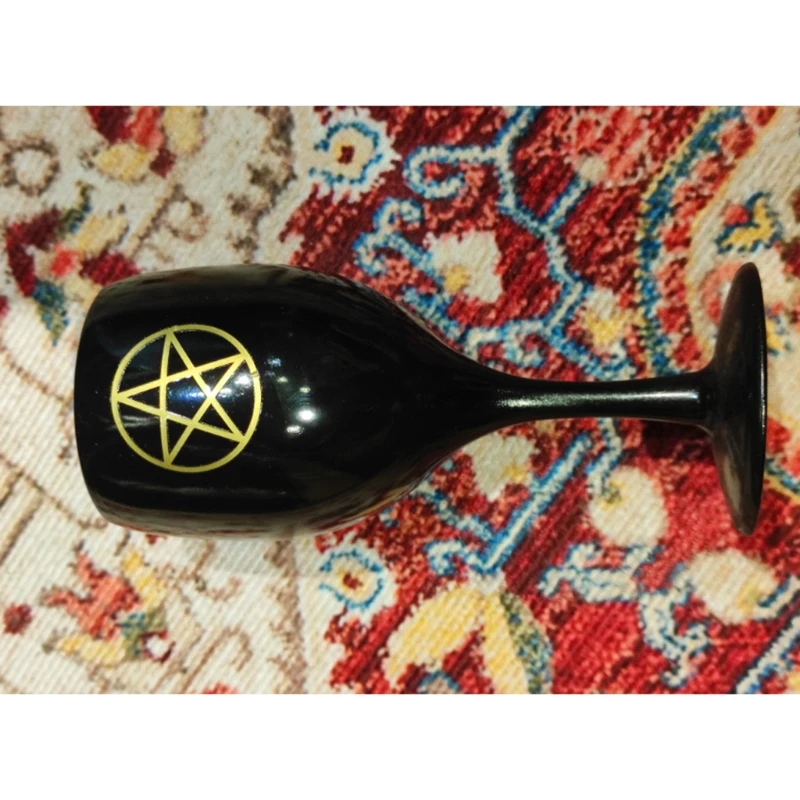 Круглая звезда внутри деревянных подставок коврик для чайника чашка с принтом