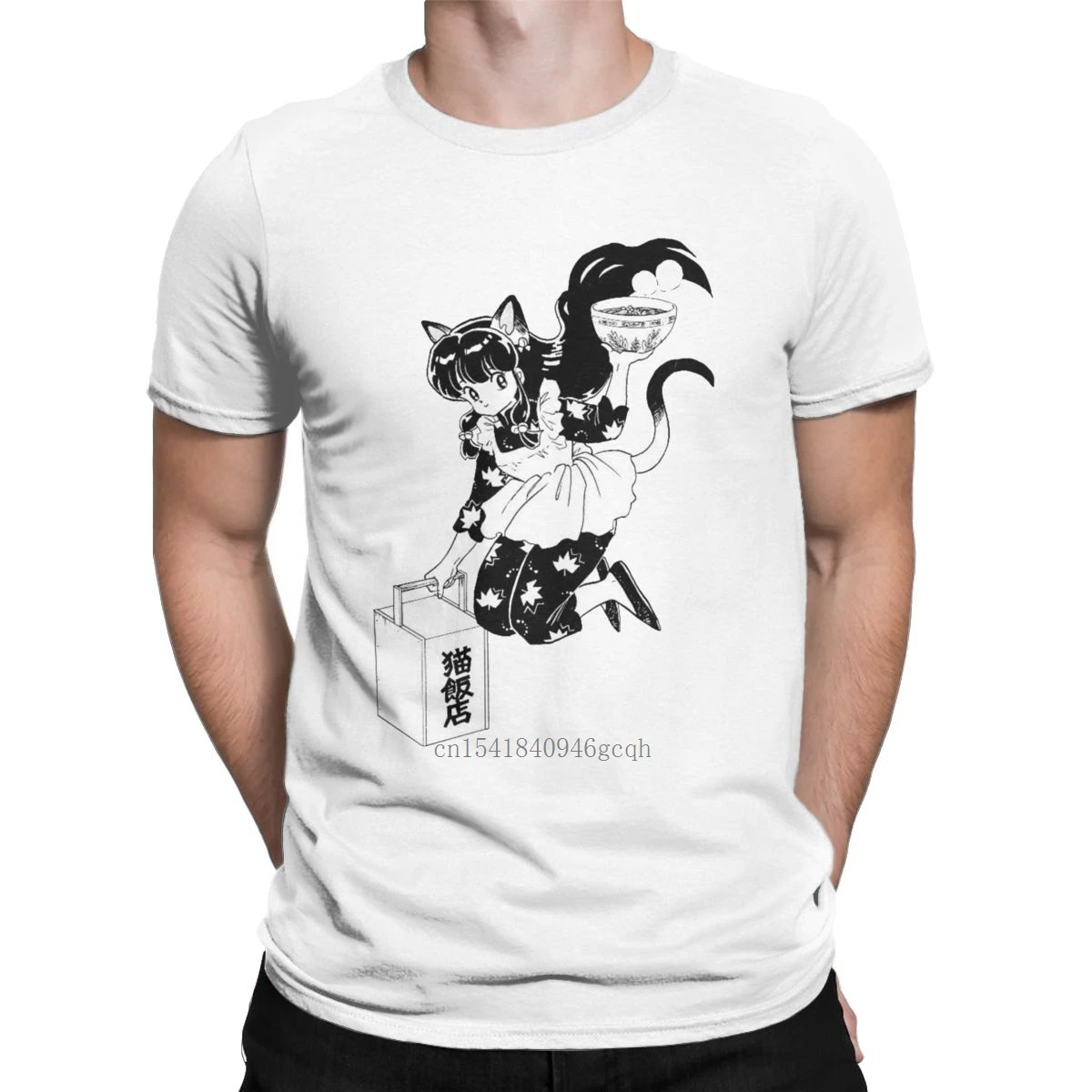 

Men Shampoo Ranma 12 T Shirts Anime Japan 100% Cotton Clothing Funny Short Sleeve Crew Neck Tee Shirt Plus Size T-Shirt