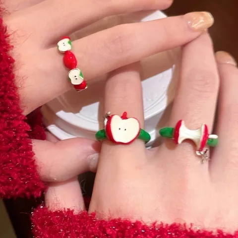 MOONBIFFY Регулируемые кольца с яблочком