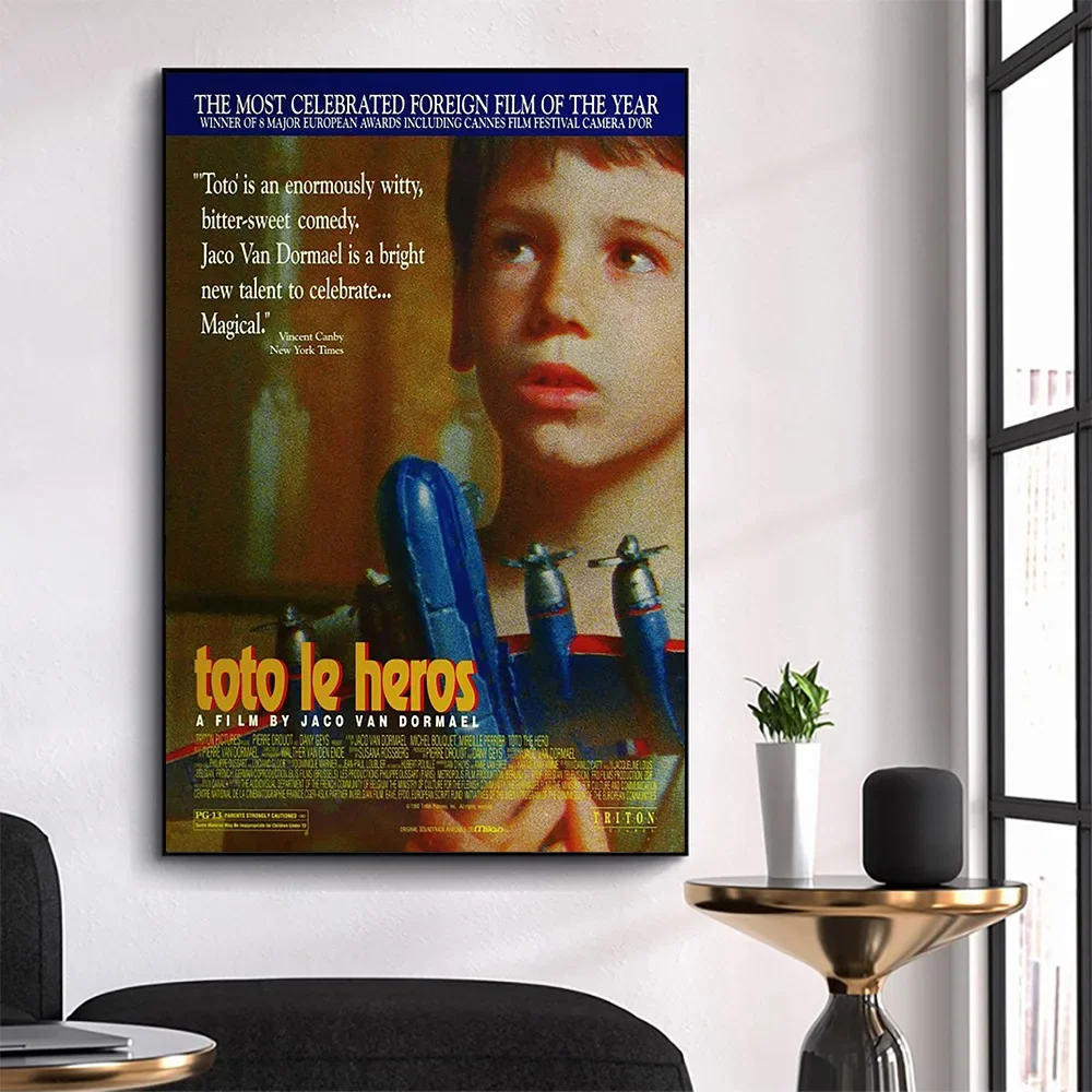 Плакат Linbao Toto le Heros шелковый