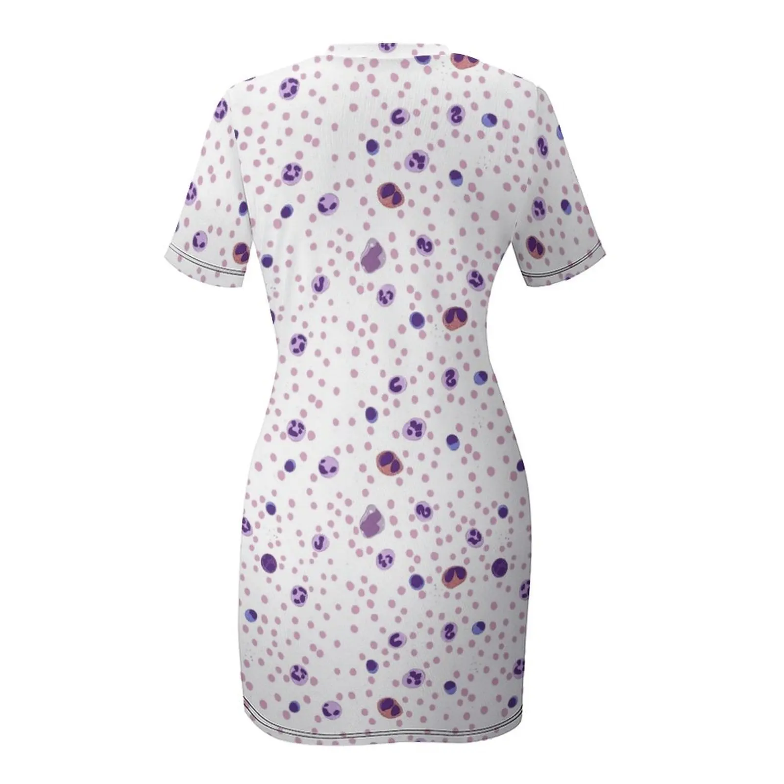 Маленькое дифференциальное платье с короткими рукавами WBC элегантные платья для