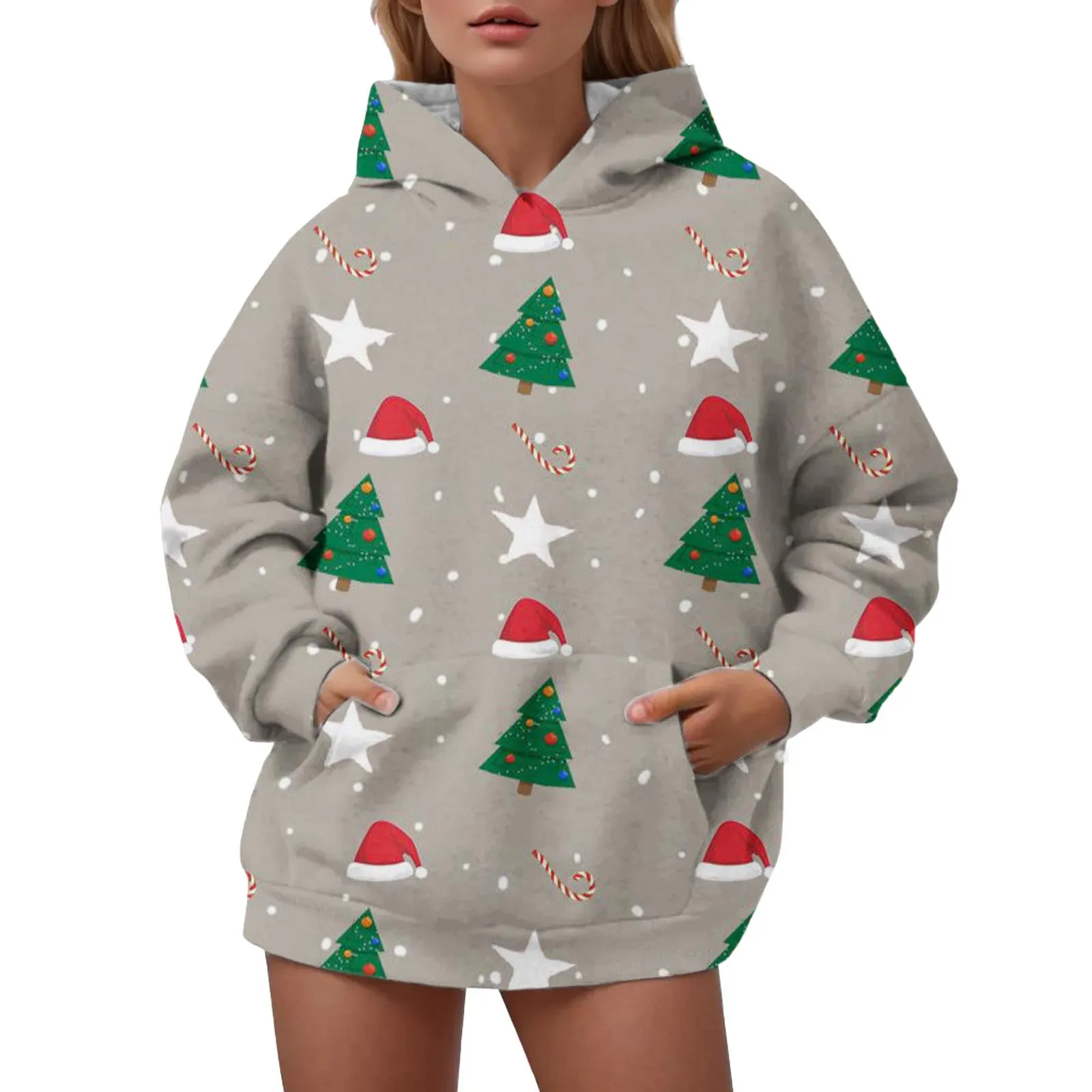 Рисунок 2 - Розовые рождественские Толстовки