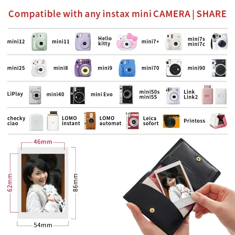 Фото Оригинальная фотобумага Fujifilm Instax Mini для моментальных камер Fuji Instax Mini 13, 12, 11, 9, 40, 70, 90, Link, Liplay, EVO №2