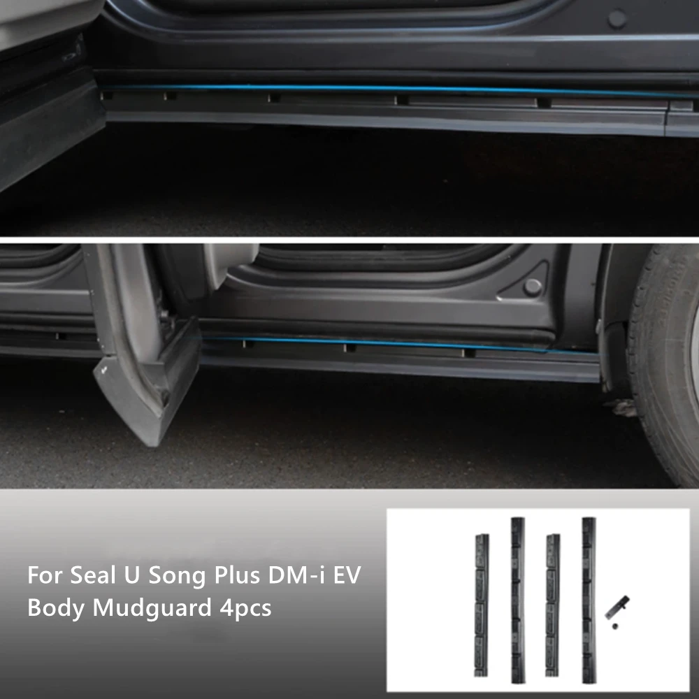 

Для BYD Song Plus DM-i EV / Seal U / Sealion 6 2023 2024, левый и правый корпус, герметичный грязевой водоуплотнитель, внешнее крыло