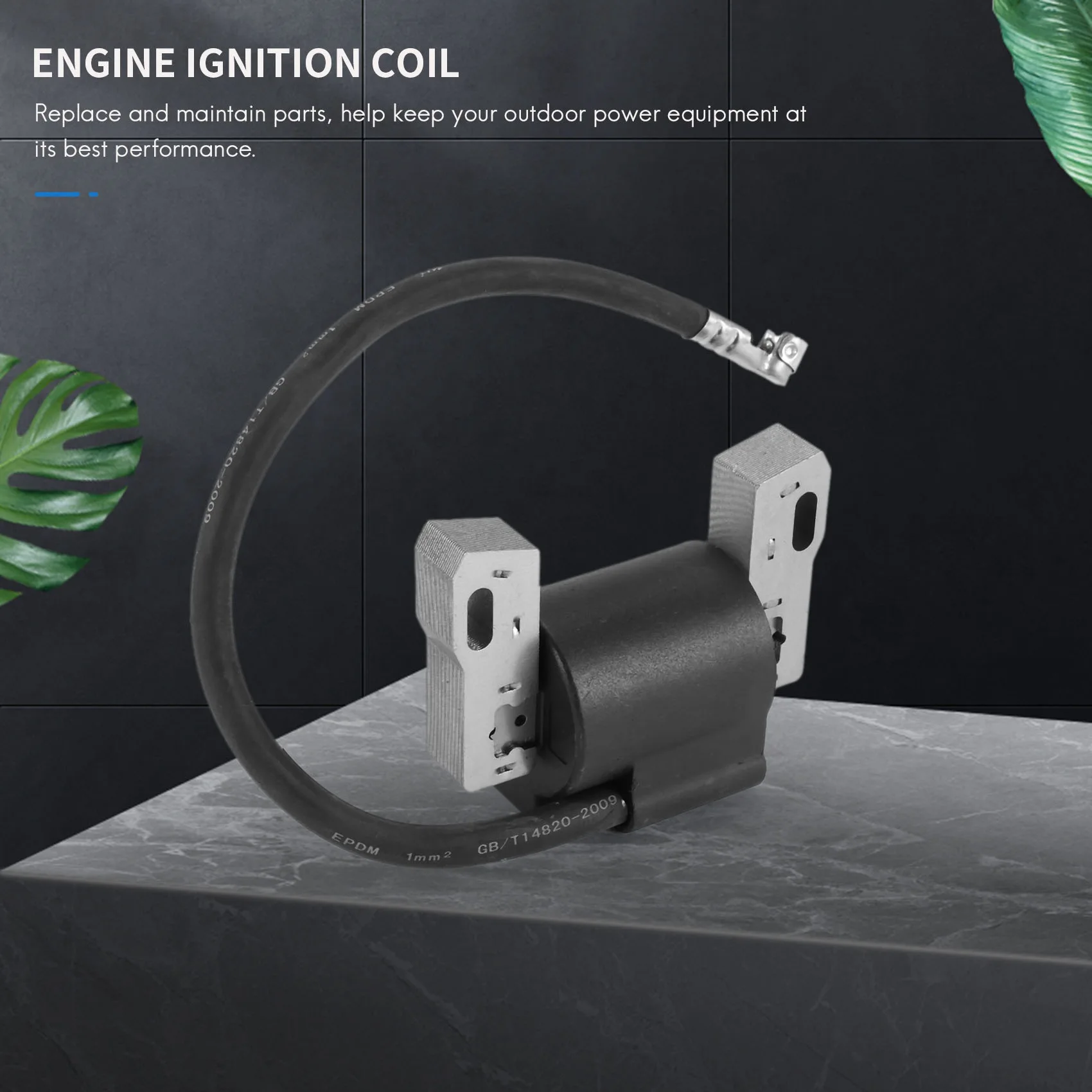 Катушка зажигания 592846 для двигателя Stratton Intek V-Twin 18-22HP заменяет 799651 691060 401577 2