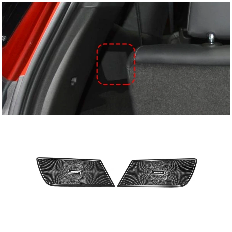 

Для Cadillac XT6 2020 - 2022 2023 дверной динамик аудио Громкоговоритель декоративная крышка отделка автостайлинг переменный ток розетка