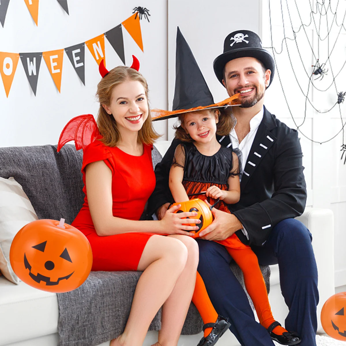 

10pcs Pumpkin Decoration Party Supplies Decoration Party Balloons