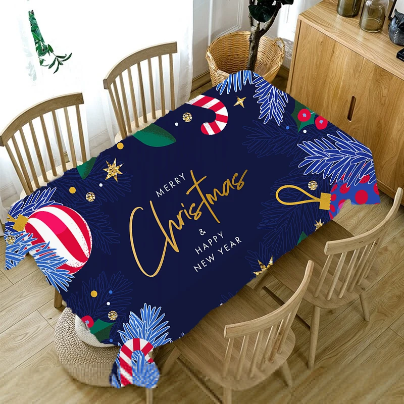 

Kitchen Stain Resistant Tablecloths Creative Custom Tablecloths European Style Holiday Party Decoration Table Runner Table Cover