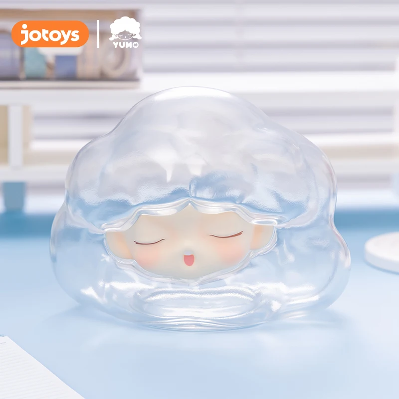 JOTOYS YUMO облако виниловая банка для хранения мини-фигурки Пылезащитная прозрачная