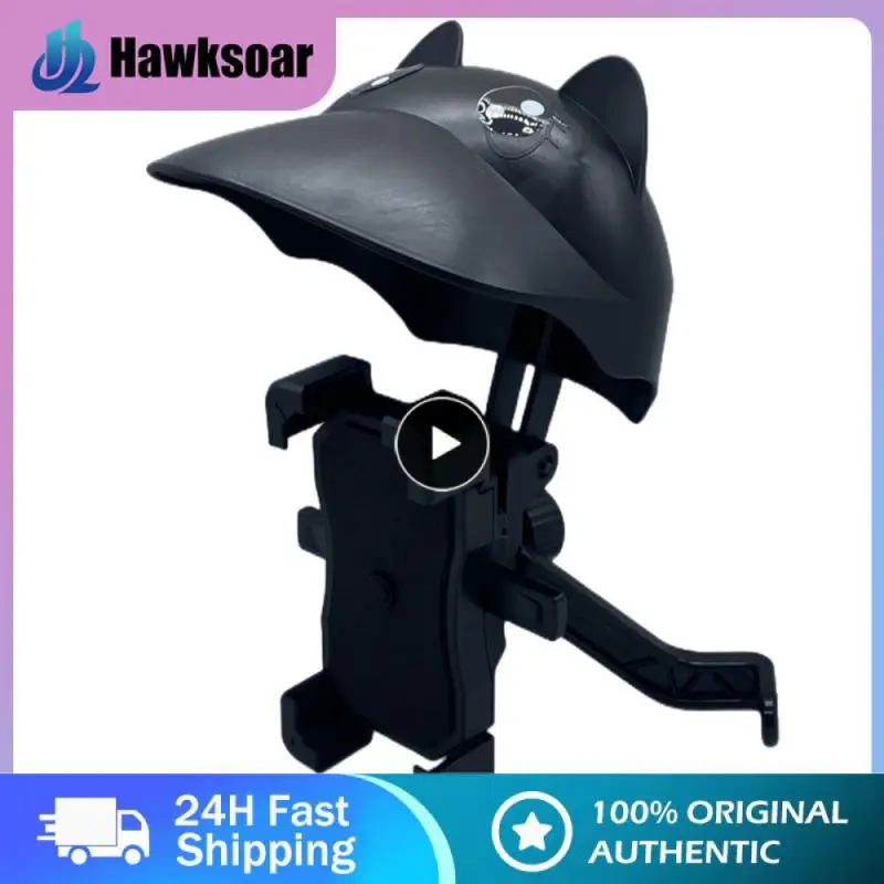 

Hands-free Cartoon Stand Waterproof Design Mobile Phone Holder Convenient Waterproof Bracket Rainproof Outdoor Equipment