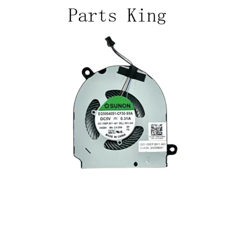 Вентилятор охлаждения процессора для ноутбука Dell Latitude 13 5300 2-в-1 5 В постоянного