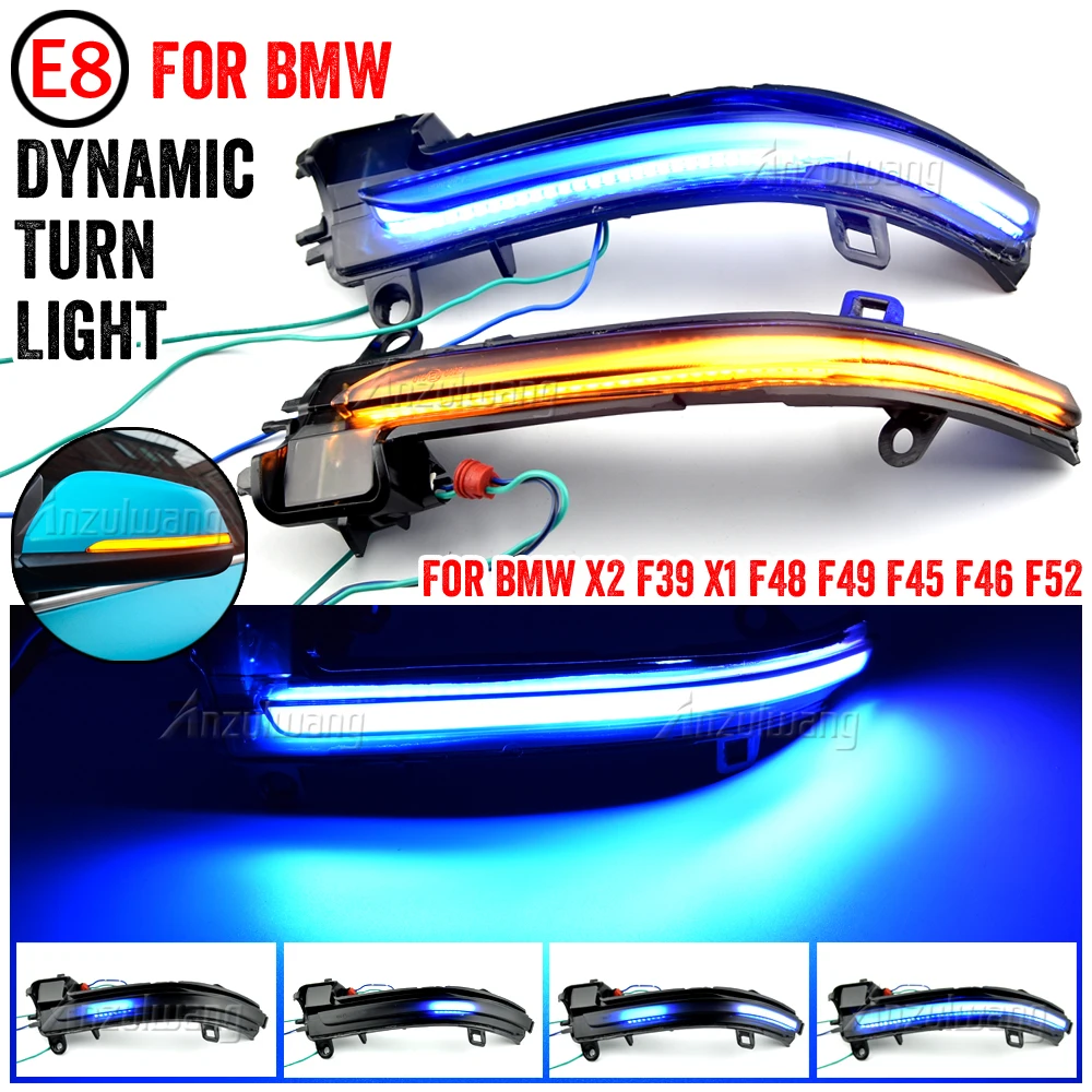 

Dynamic Blinker Turn Signal LED light for X2 X1 F48 F49 2 series F45 F46 F52 1 series Sedan 2016 2017 2018