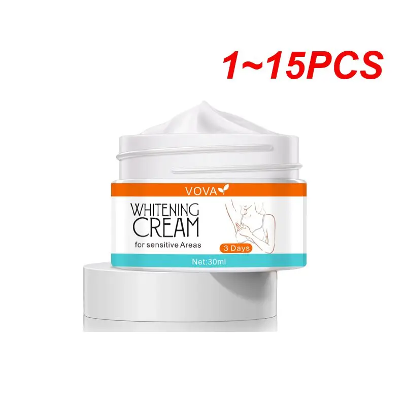 

1~15PCS Whitening Cream Bleaching Cream for Dark Skin Private Parts Sensitive Area Armpit Neck Knees Elbow Melanin Brightening