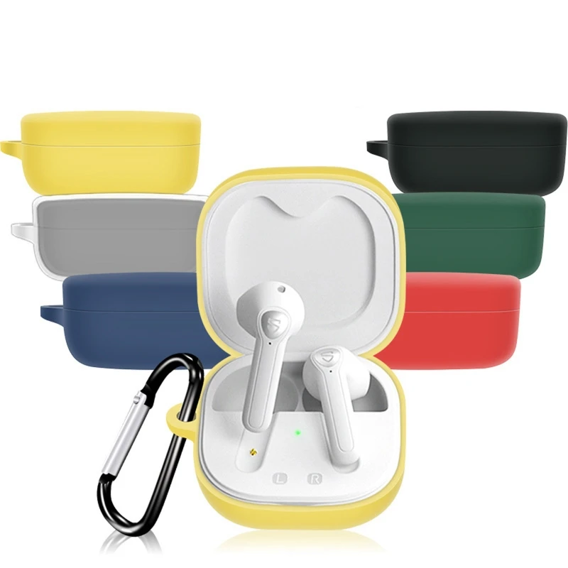 

Противоударные гибкие чехлы для наушников forSoundPEATS TrueAir2, Защитные чехлы для наушников