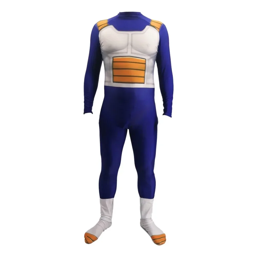 Комбинезон Vegeta Dragonball Z GUKU карнавальный костюм для детей и взрослых комбинезон