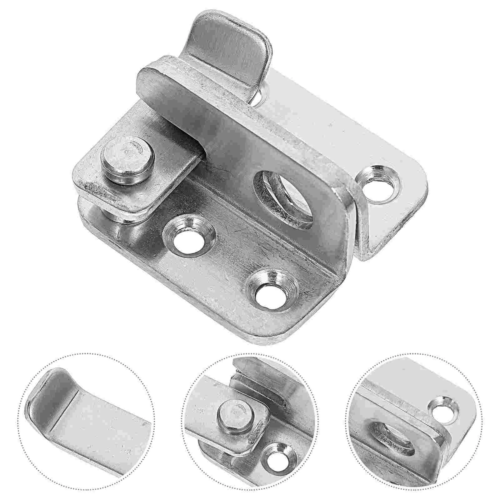 

Door Gate Bolt Locksliding Wood Slide Window Finish Barlocking Hasp Clasp Padlock Latches Barn