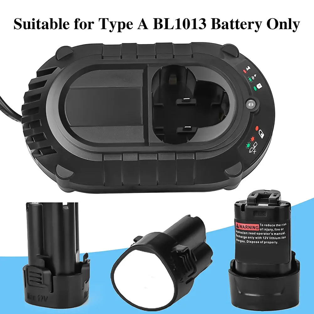 Зарядное устройство для Makita BL1013 BL1014 10 8 В-12 В литий-ионные аккумуляторы DC10WA