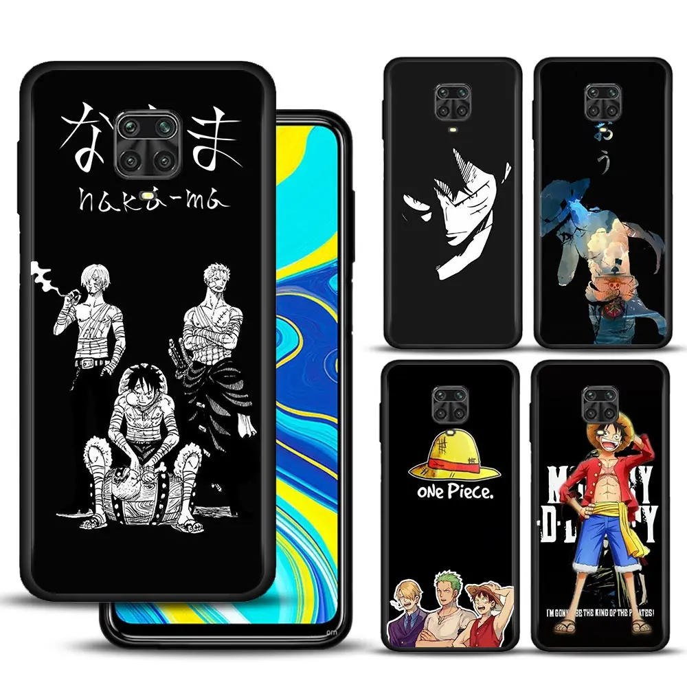

One Piece Luffy Zoro Family For Xiaomi Redmi Note 11 9 8 10 Pro Max 7 9T 8T 9S 10Lite Case for REDMI 9 8 9C 9A 8A 7A Cover