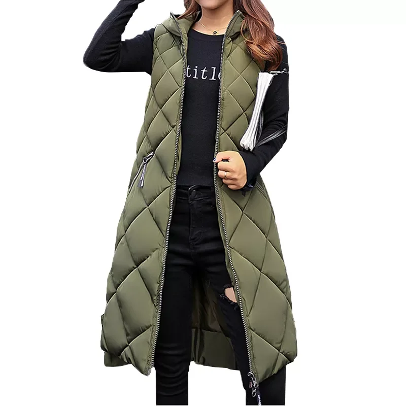 

2023NEW wholesale 2021 new Autumn Winter Hot selling vest women korean fashion casual warm woman jacket female bisic waistcoat 1