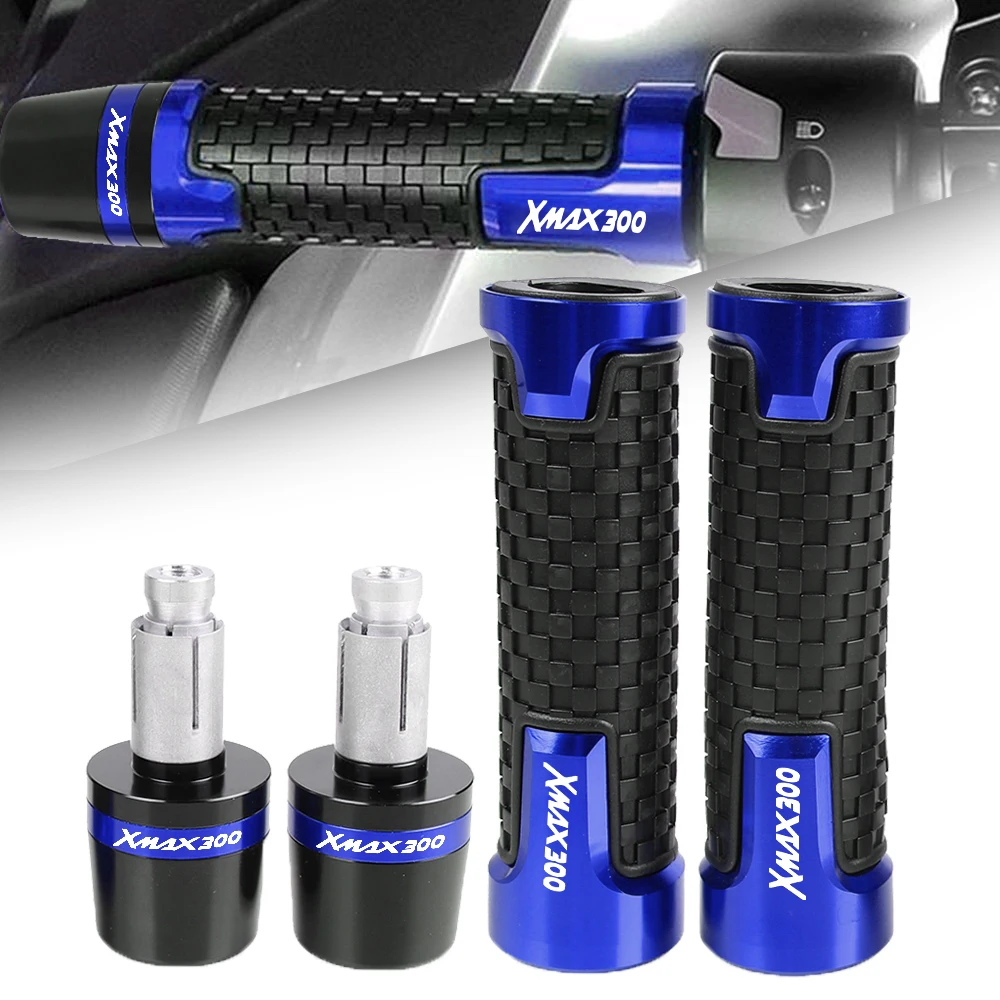 

XMAX 300 XMAX-300 For YAMAHA XMAX300 2017 2018 2019 2020 2021 Motorbike Accessory Aluminum Rubber Gel Handle Bar Grip Hand Grips