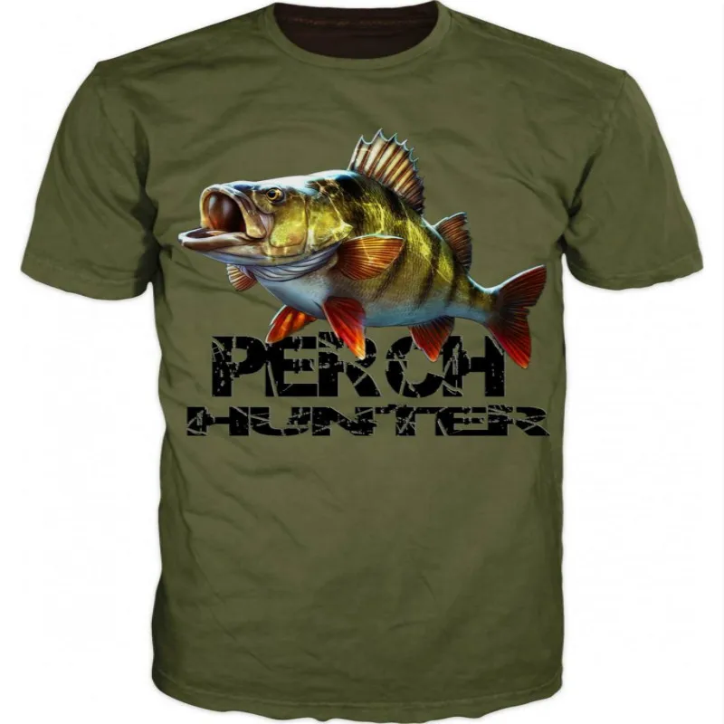 

Summer hot selling 3D fish print digital T-shirt for men and women, casual sports breathable, oversized polyester material 6XL