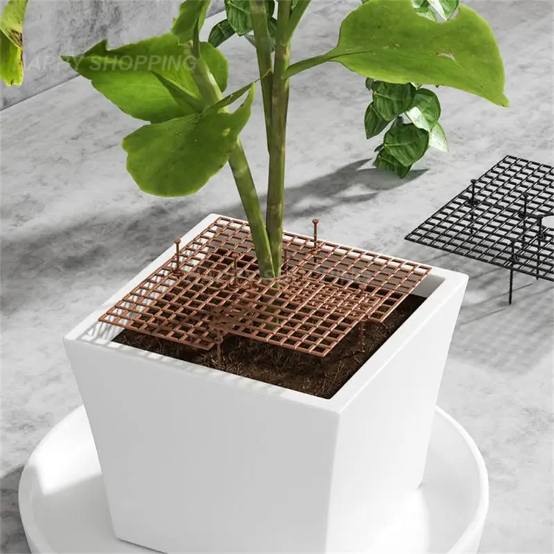 

Flower Pot Grid Square Durable Useful Multi-use Gardening Accesorries Plants Protector Round Garden Supplies Flower Pot Cover