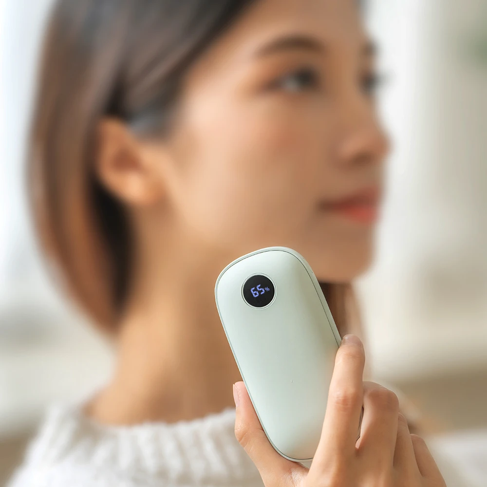 Перезаряжаемые Грелки Для Рук AI Грелка 2-в-1 Портативная Внешняя Батарея 4000 мАч