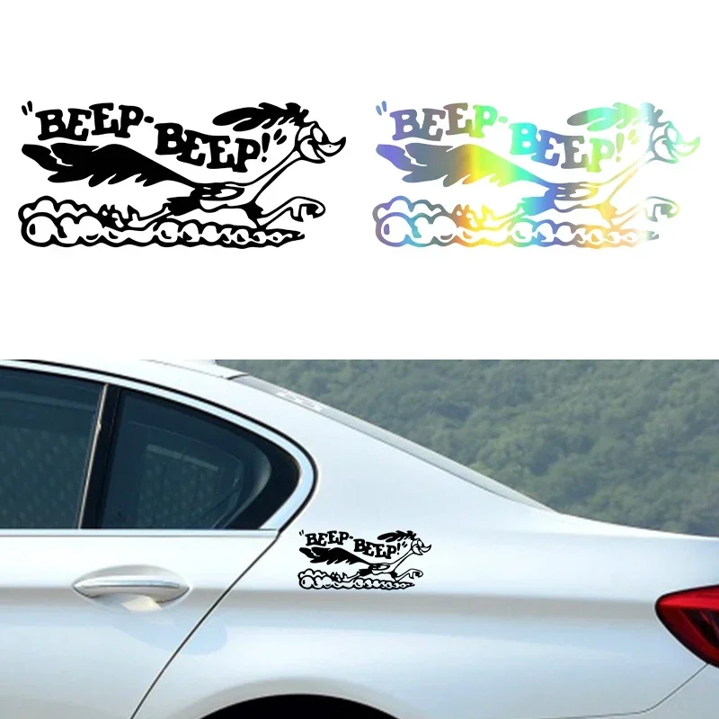 Фото Наклейки на автомобиль с героями мультфильмов Road Runner, грузовик, ноутбук, виниловые аксессуары, наклейка, OldFast №5