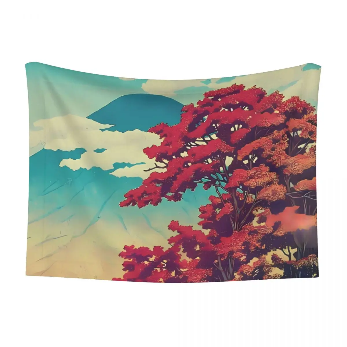 Новый год в Hisseii-одеяло для домашних животных с природным ландшафтом бархатное